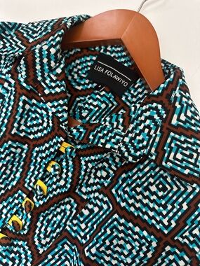 Lisa Folawiyo Ankara Dress – Tailored Fit, Designer Piece - Size 4
